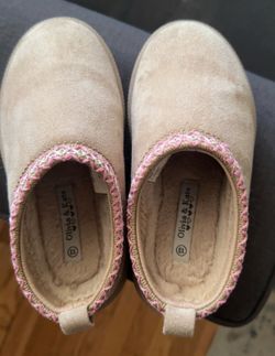 Girls platform clogs