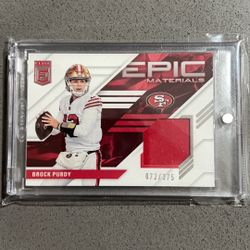 2023 Brock Purdy 49ers Patch