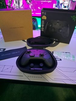 Razer Wolverine V3 Pro 8K PC Wireless Gaming Controller, Black
8000 Hz Polling Rate, TMR Thumbsticks with Swappable Caps, 36 Hr Battery, 6 Remappable 