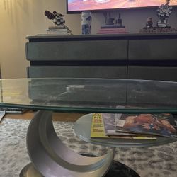 Unique Glass Coffee Table 