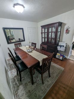 China cabinet and table!