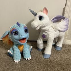 FurReal Friends Unicorn Dragon 