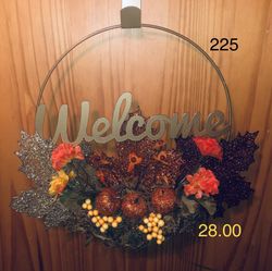 Wreath - Fall / Pumpkin / Sunflowers / Thanksgiving