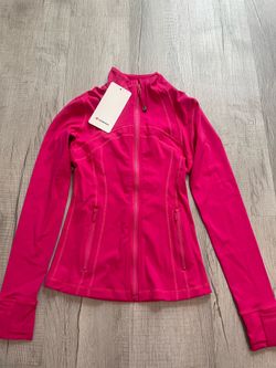 Lululemon Hot Pink Defined Jacket