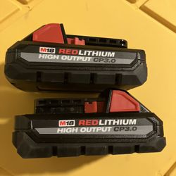 Milwaukee CP 3.0 Batteries M18