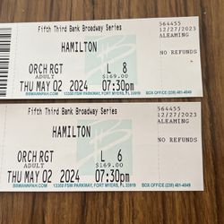 Hamilton Tickets