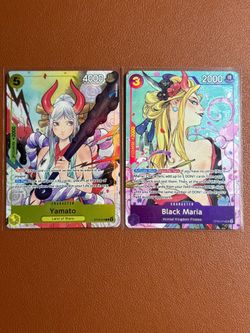 One Piece Illustration Box Promos Black Maria & Yamato