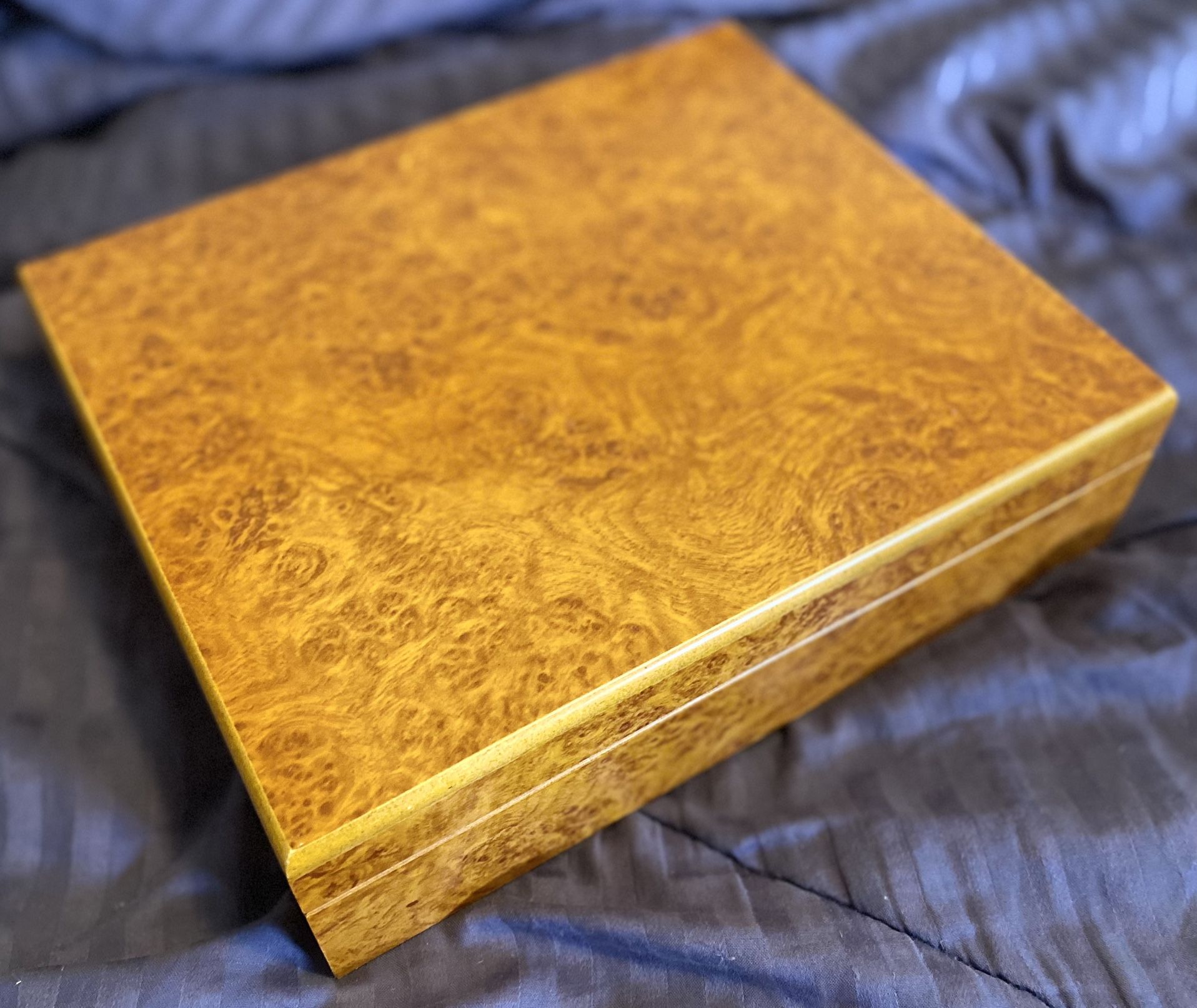 Leopardwood Exotic Cigar Humidor