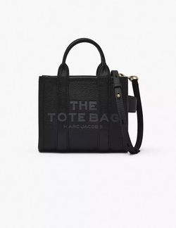 Marc Jacobs Leather Crossbody Mini Tote Bag