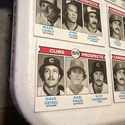 Topps 1979 Prospects 