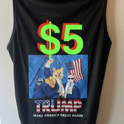 Trump Comfortable Polyester-Cotton Dog Shirt – with Print, Perfect for Large Dogs, Soft & Stylish Pet Apparel for Everyday Wear. 6XL