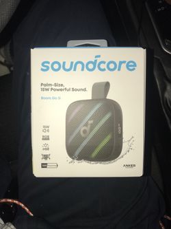 New Soundcore Boom Go 3i - Anker Portable Bluetooth Speaker