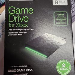 Seagate 2 TB Gaming Hard Drive For XBOX