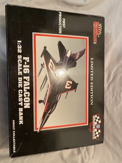 Limited Edition Dale Earnhardt Sr Diecast Jet Bank