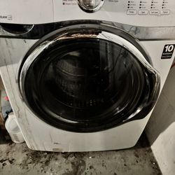 Washer and dryer