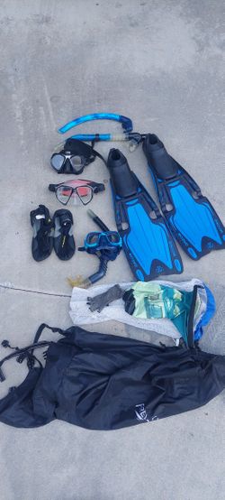 Diving Fins And Masks
