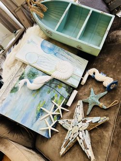 9 Piece DECOR Beach Ocean Sea