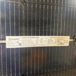 $150 580W Sunket Solar Panels