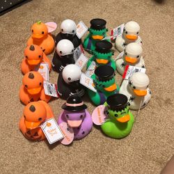 Halloween Rubber Ducks 