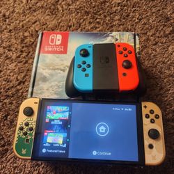 Nintendo Switch Oled Zelda Edition
