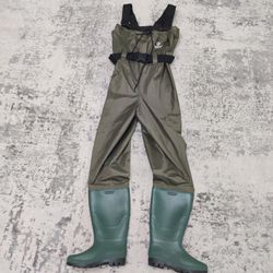 FISHINGSIR Fishing Waders for Men with Boots size 6 for Sale in