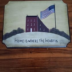 Home is Where The Heart Is Small Stool