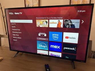 Roku TV TCL 43”