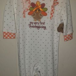 New Thanksgiving Bodysuit 6m