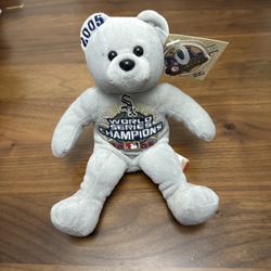  2005 Chicago White Sox, World Series Champion Team Beans Plush Bear