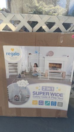 Superwide safety gate PLAY YARD