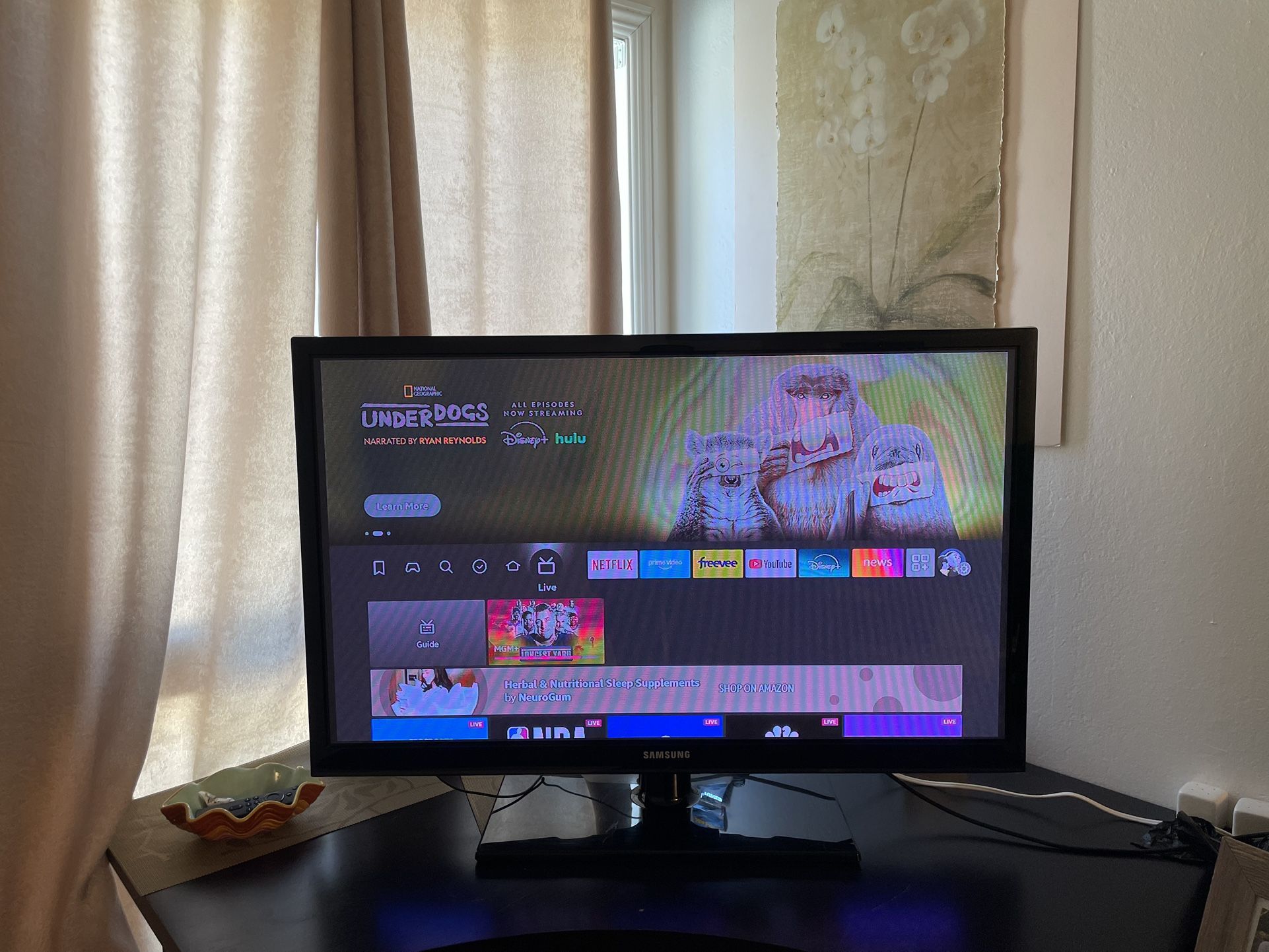 40” SAMSUNG TV ( PN43D440A5D )
