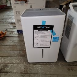 30-pint Dehumidifier New 