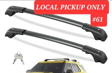 ➿️ A61 Heavy Duty Lockable Roof Rack Cross Bars