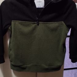 Boys Old Navy Hoodie Size 5t$6 Polar Fleece 