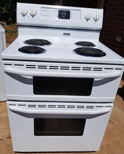 Maytag Gemini double stove