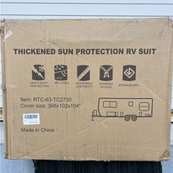 New THIckened  Sun Protection RV Suit Cover Size 366x102x104