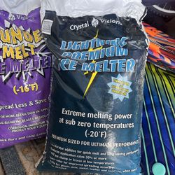 Lightening Premium Pet Friendly Crystal Ice Melt 50 lb