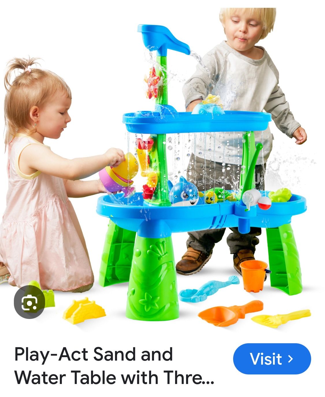 Play-Act New Splash & Sculpt Sand/Water Table