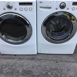 Washer And Dryer White 