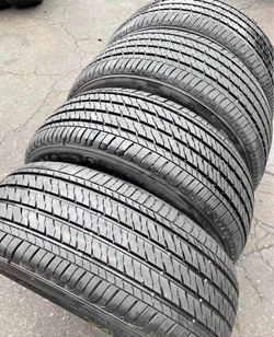 205/55/17 Firestone set de Tires con 70% de vida las 4