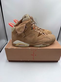 Travis Scott x Air Jordan 6 Cactus Jack Sneakers