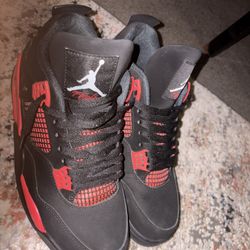 Jordan 4 Red Thunder 