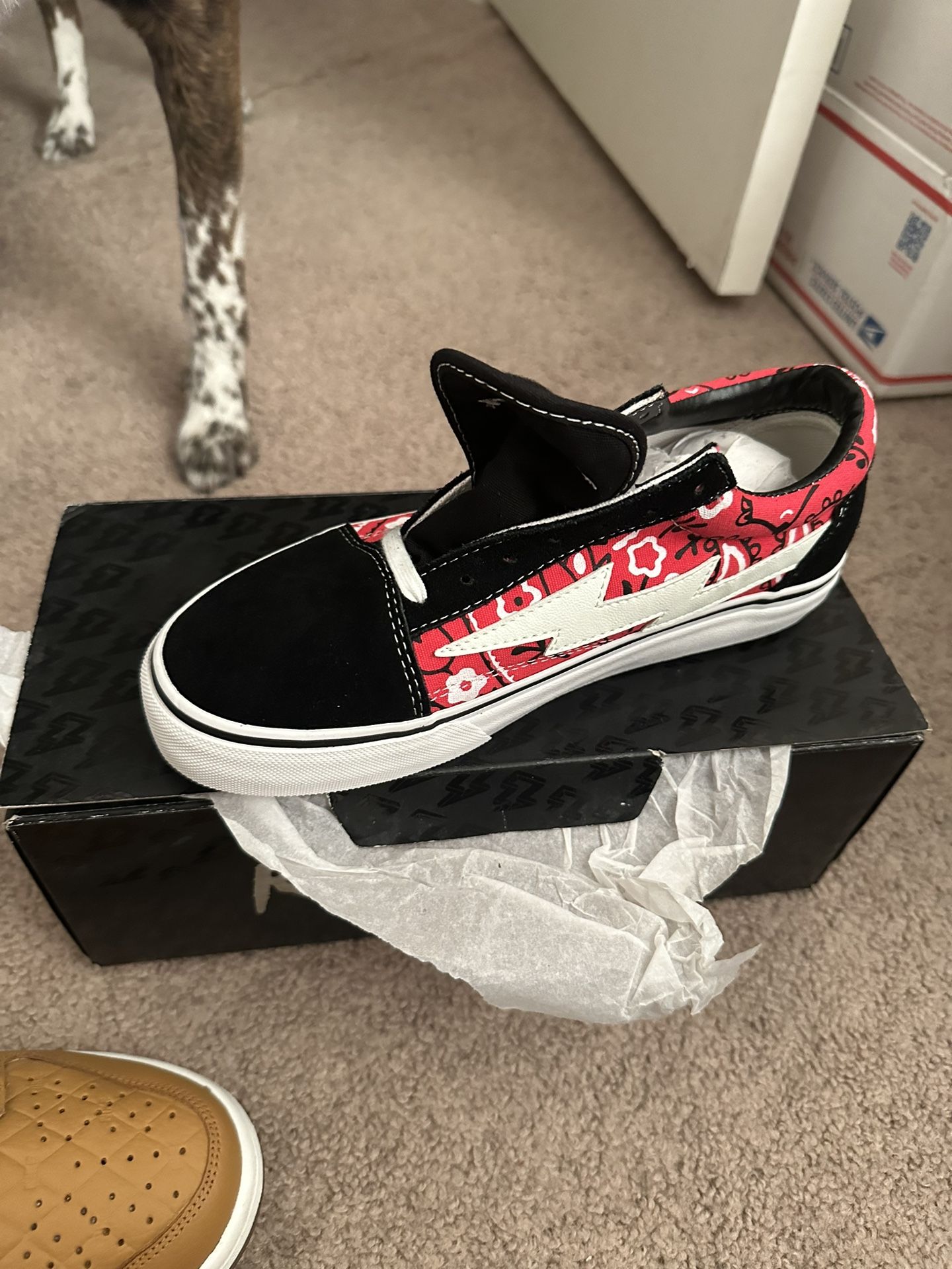 thumbnail image 2 of Revenge X Storm "Red Rag" Sneakers - Authentic, Low Top Canvas, Skateboarding Shoes (Multiple Sizes) 2 of 6