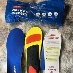 240+lbs Plantar Fasciitis Insoles Men Women - S(Men 6-7/Women 8-9) - 260mm