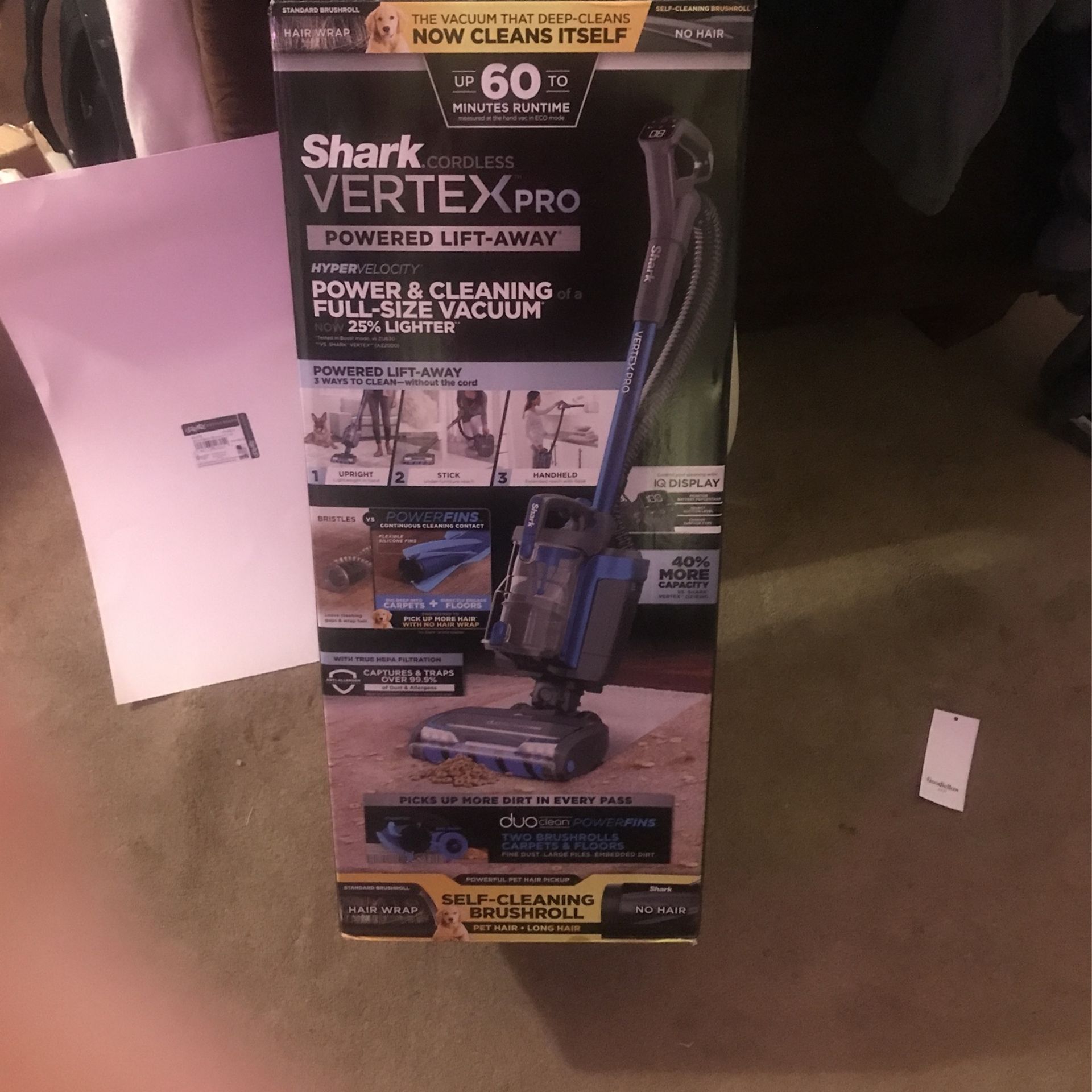 SHARK VERTEXPRO CORDLESS