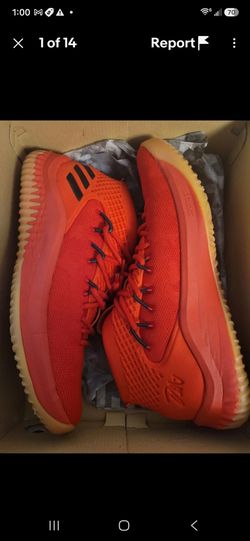 In The Box, Dame 4 "Red Gum" Basketball Shoes Size 12 Mens