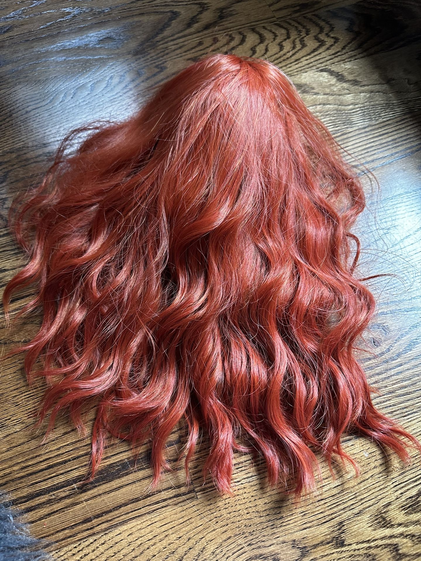 Beautiful Burnt Orange Wig