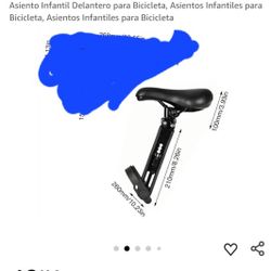 Asiento De Niño Para Bicicleta