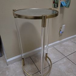 Gold Side Table