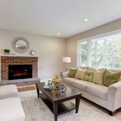 Dark Espresso Brown Solid Wood Rectangle Coffee Table 